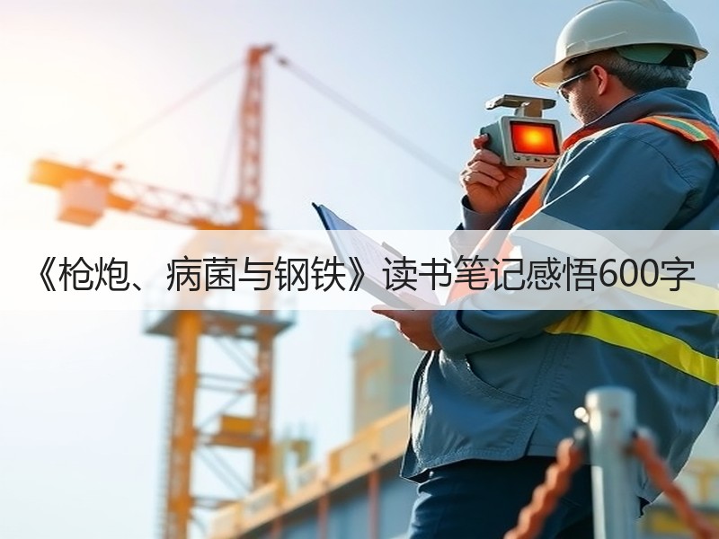《枪炮、病菌与钢铁》读书笔记感悟600字