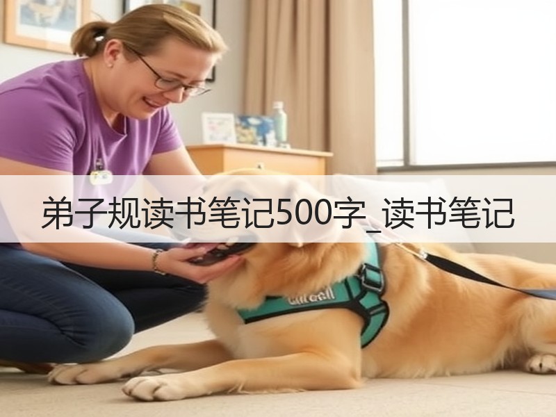 弟子规读书笔记500字_读书笔记