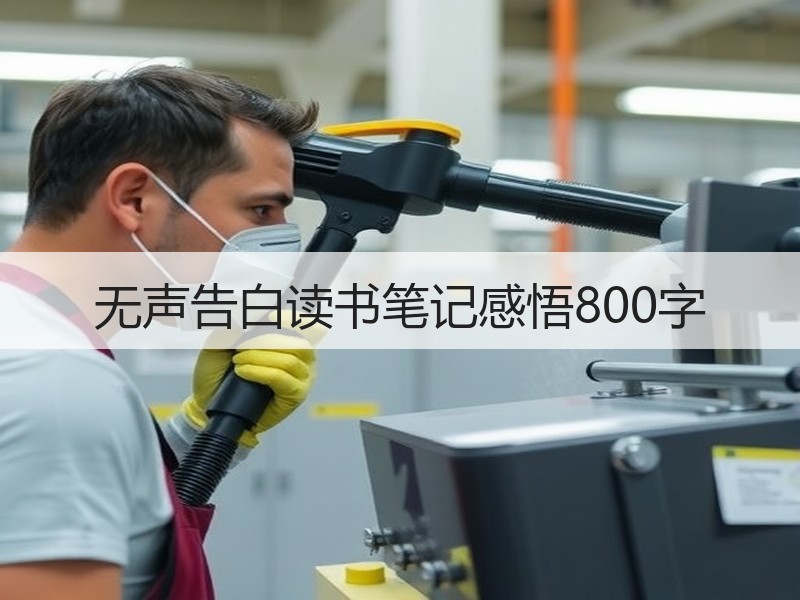 无声告白读书笔记感悟800字