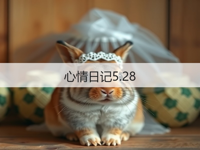 心情日记5.28