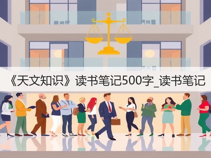 《天文知识》读书笔记500字_读书笔记