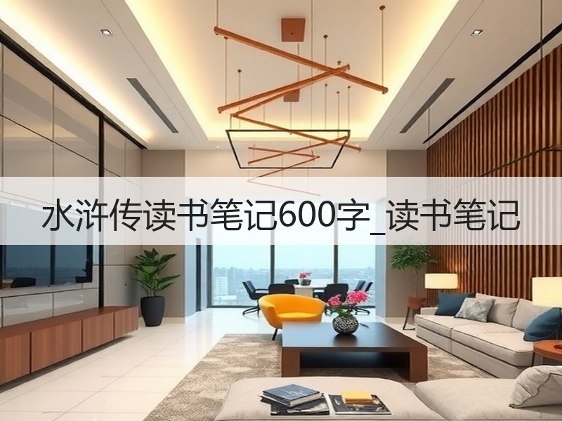 水浒传读书笔记600字_读书笔记