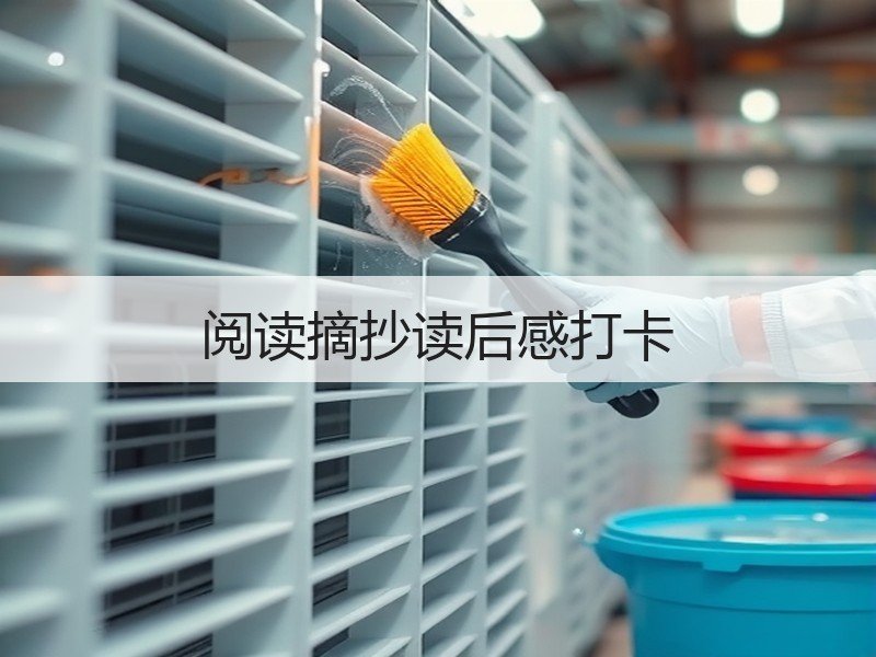 阅读摘抄读后感打卡