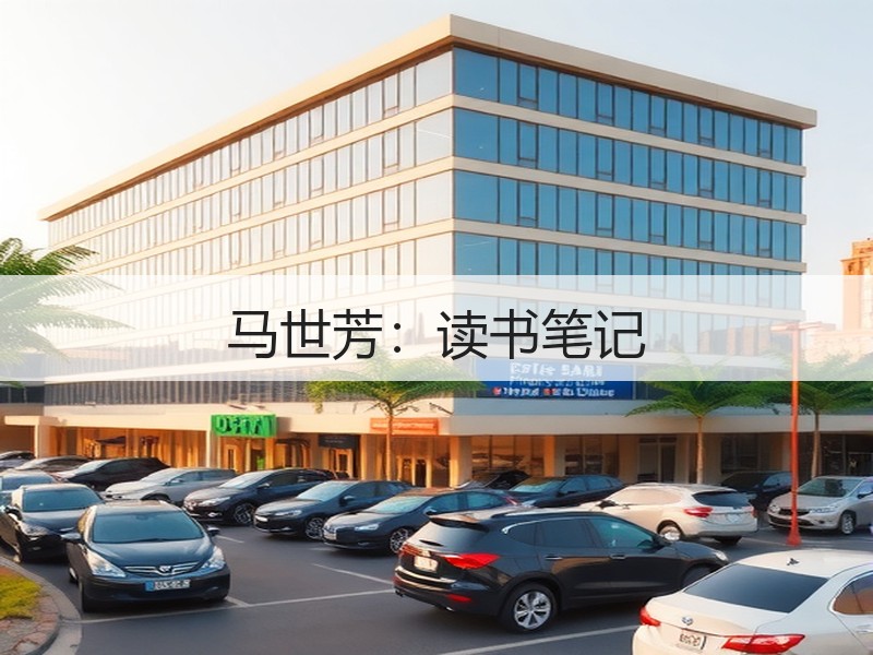 马世芳：读书笔记