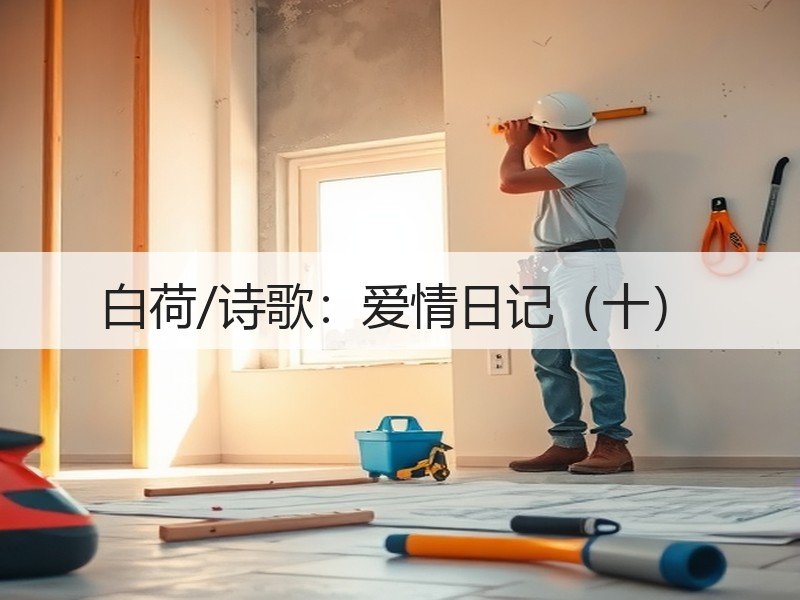 白荷/诗歌：爱情日记（十）