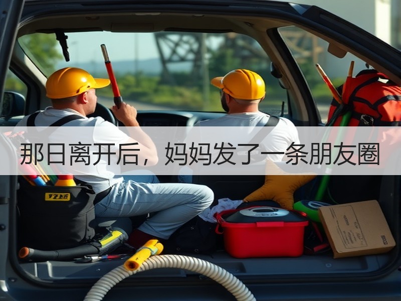 那日离开后，妈妈发了一条朋友圈