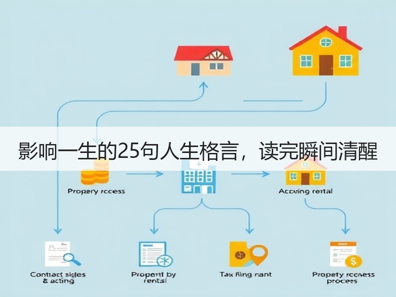 影响一生的25句人生格言，读完瞬间清醒
