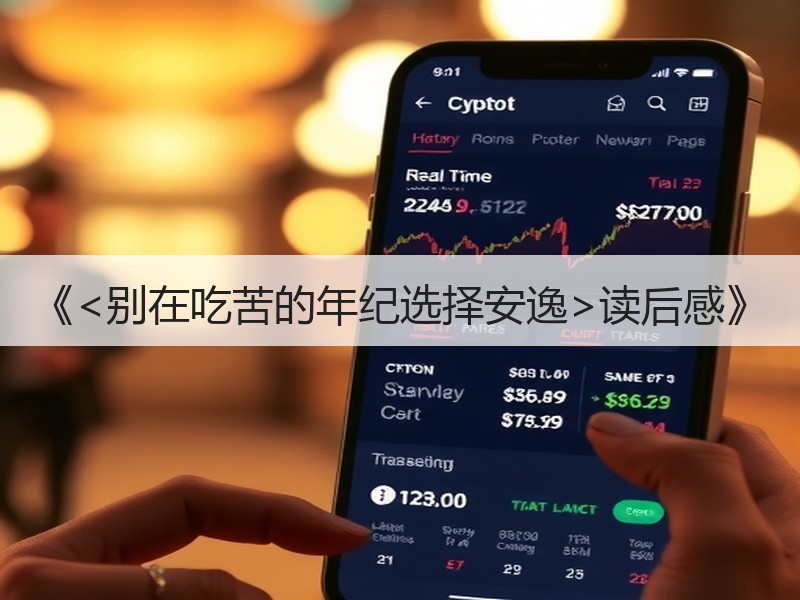 《<别在吃苦的年纪选择安逸>读后感》