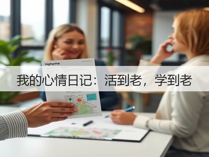 我的心情日记：活到老，学到老