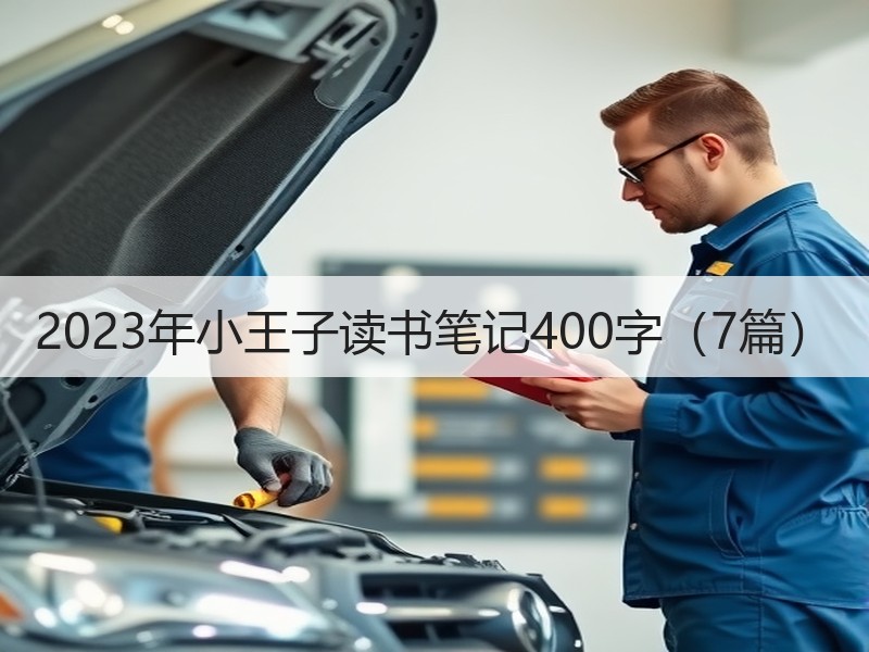 2023年小王子读书笔记400字（7篇）