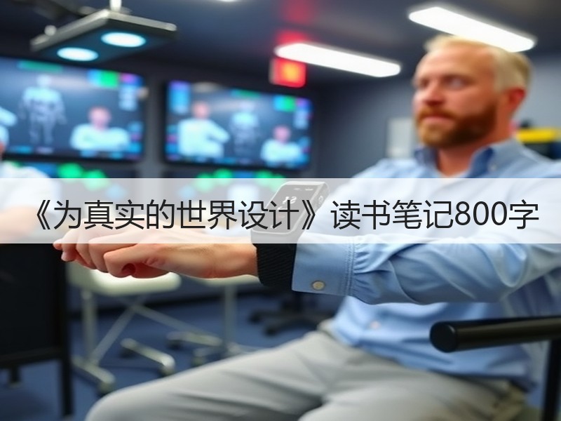 《为真实的世界设计》读书笔记800字