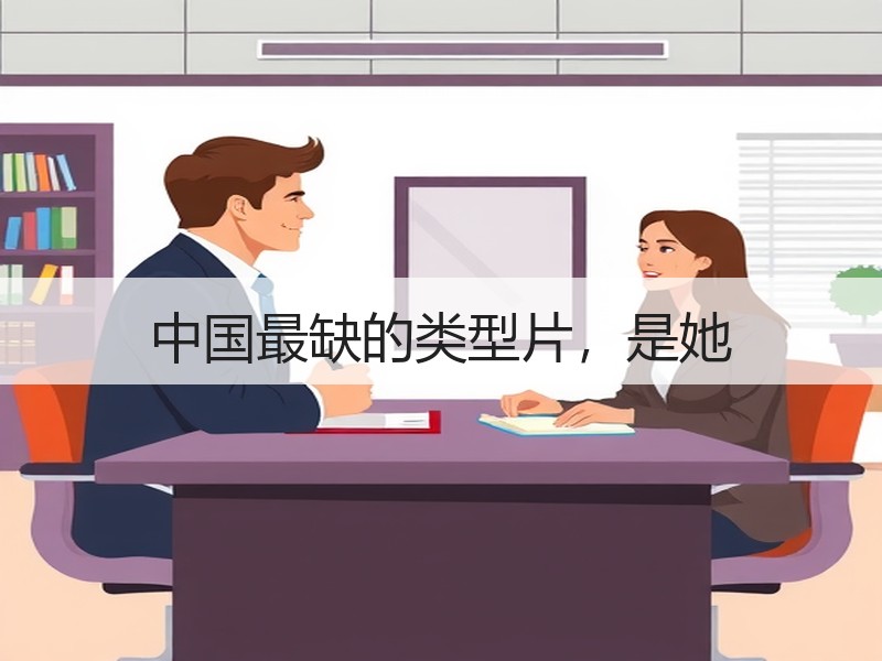 中国最缺的类型片，是她