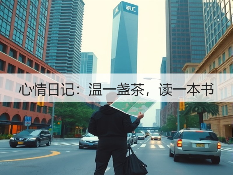 心情日记：温一盏茶，读一本书