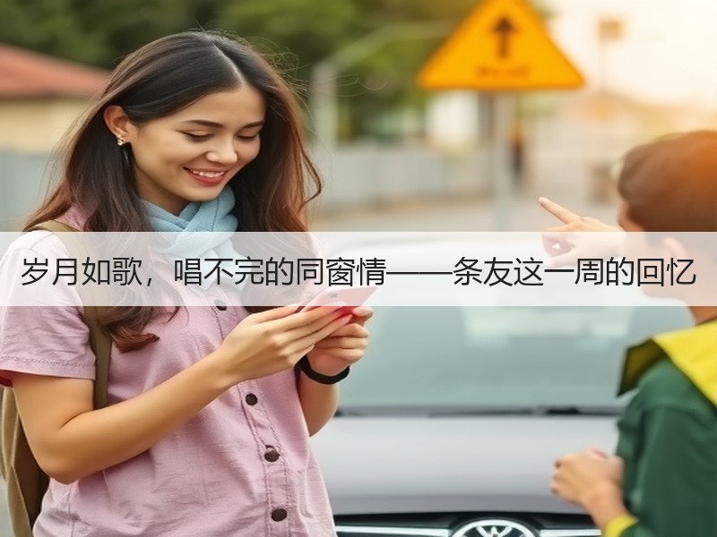 岁月如歌，唱不完的同窗情——条友这一周的回忆