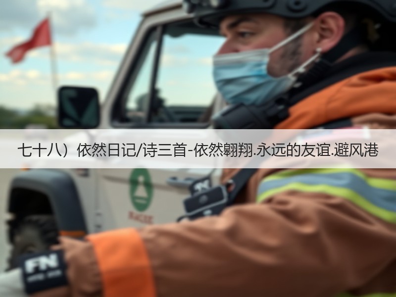 七十八）依然日记/诗三首-依然翱翔.永远的友谊.避风港