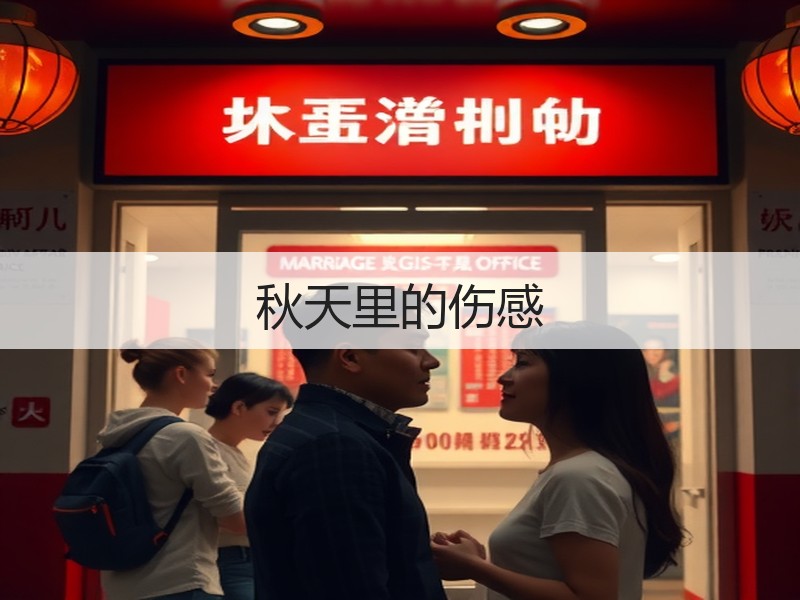 秋天里的伤感
