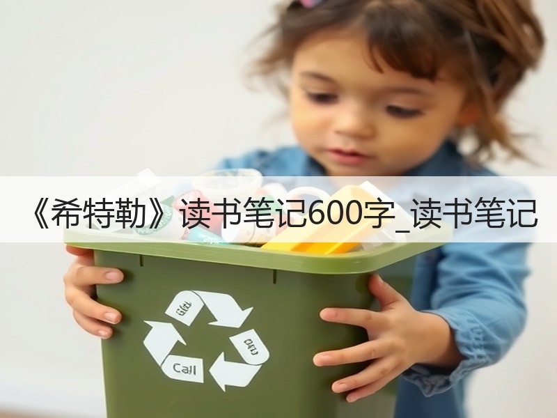 《希特勒》读书笔记600字_读书笔记