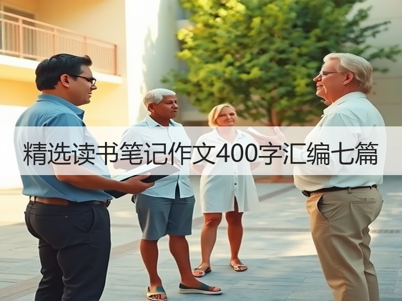 精选读书笔记作文400字汇编七篇
