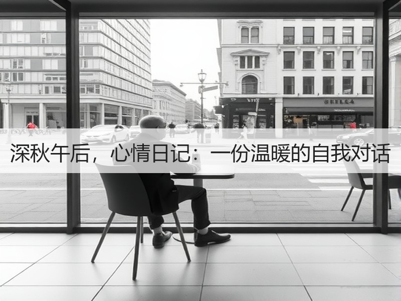 深秋午后，心情日记：一份温暖的自我对话