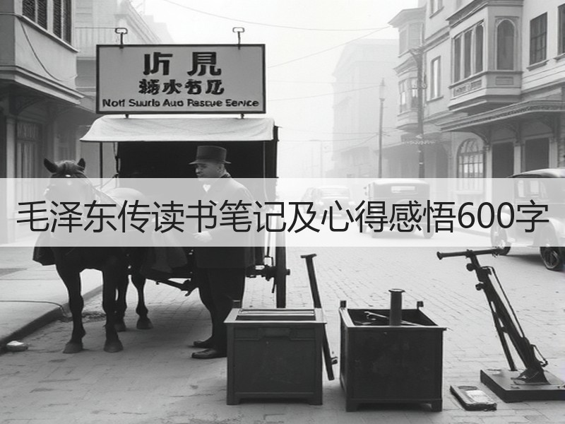 毛泽东传读书笔记及心得感悟600字