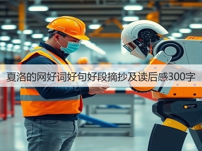 夏洛的网好词好句好段摘抄及读后感300字