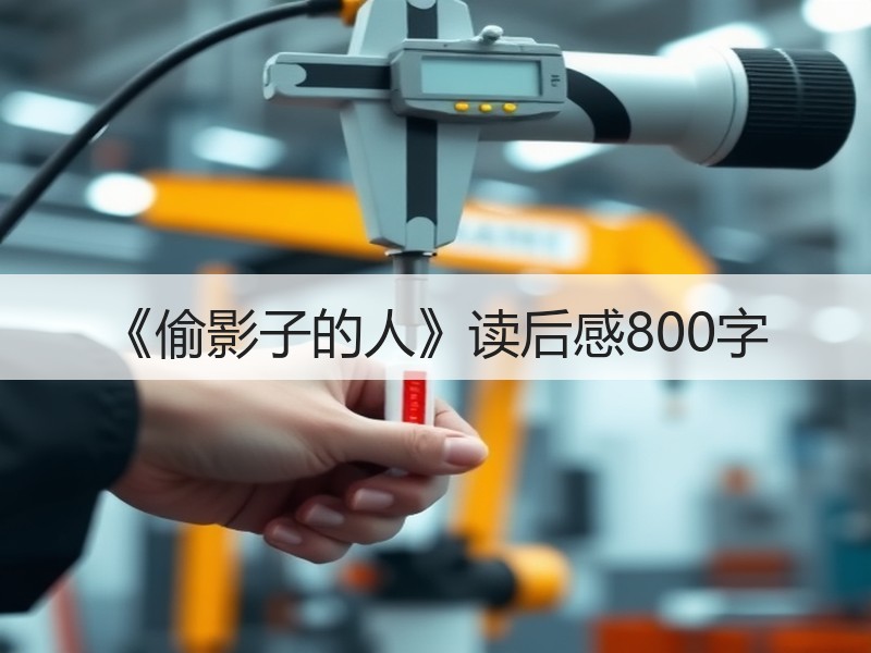 《偷影子的人》读后感800字