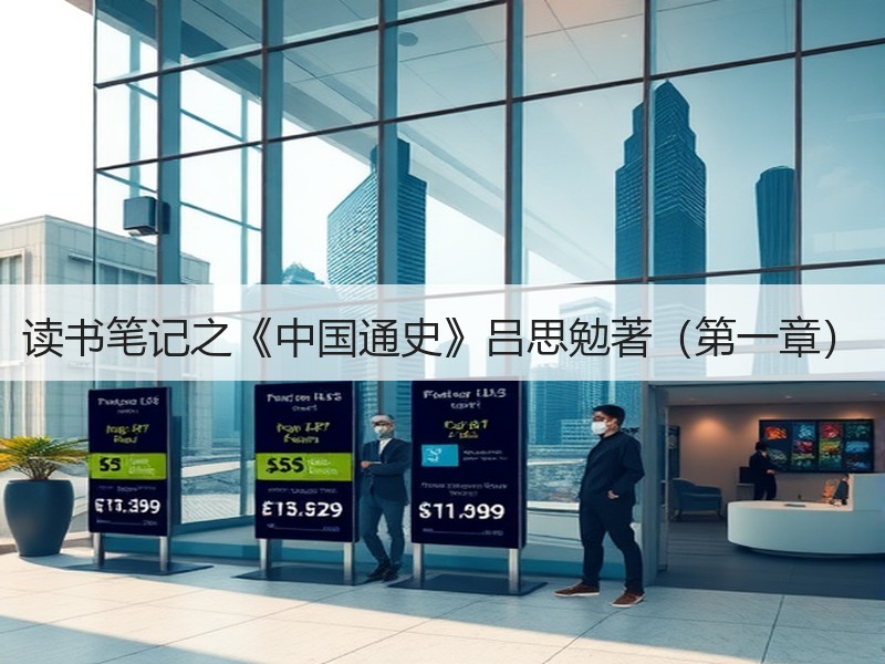 读书笔记之《中国通史》吕思勉著（第一章）