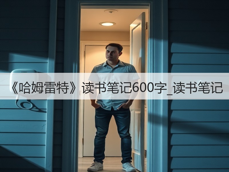 《哈姆雷特》读书笔记600字_读书笔记