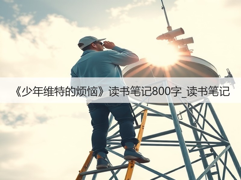 《少年维特的烦恼》读书笔记800字_读书笔记