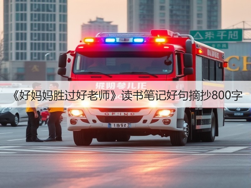 《好妈妈胜过好老师》读书笔记好句摘抄800字