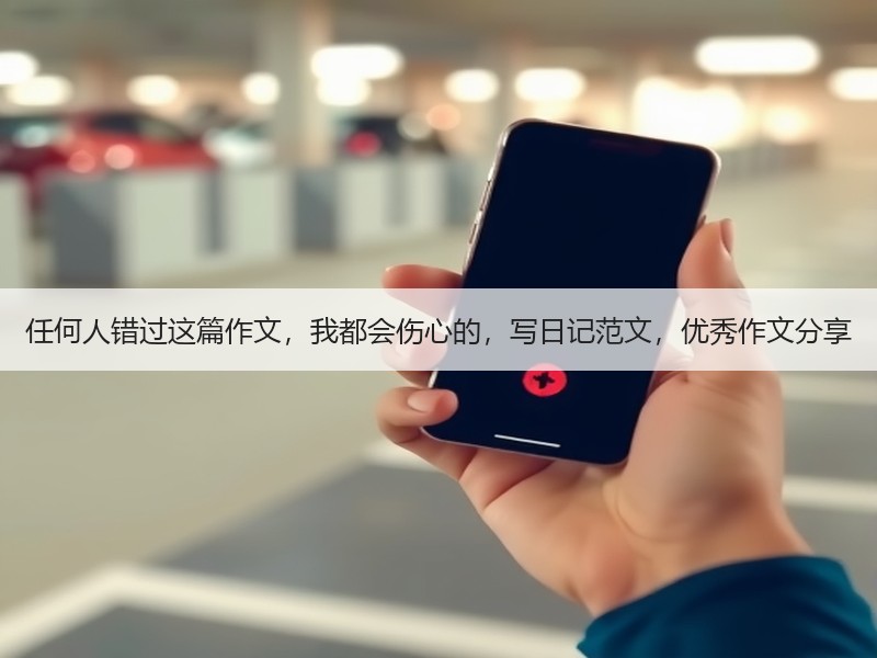 任何人错过这篇作文，我都会伤心的，写日记范文，优秀作文分享