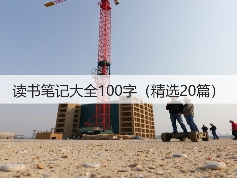 读书笔记大全100字（精选20篇）