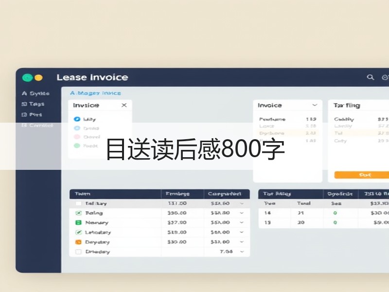 目送读后感800字