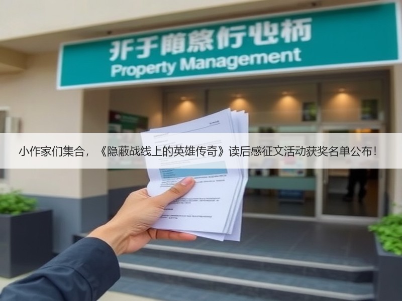 小作家们集合，《隐蔽战线上的英雄传奇》读后感征文活动获奖名单公布！