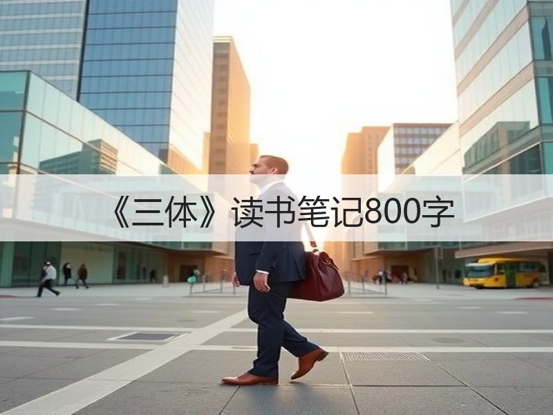 《三体》读书笔记800字