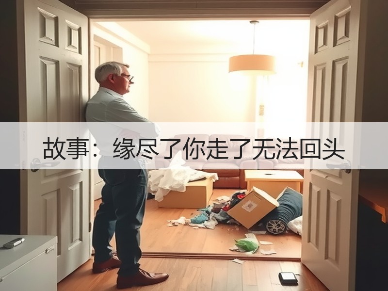 故事：缘尽了你走了无法回头
