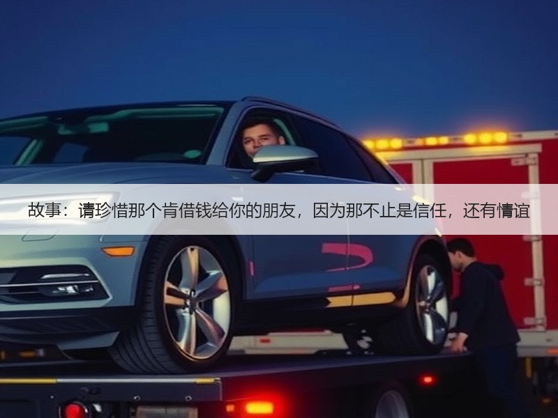 故事：请珍惜那个肯借钱给你的朋友，因为那不止是信任，还有情谊