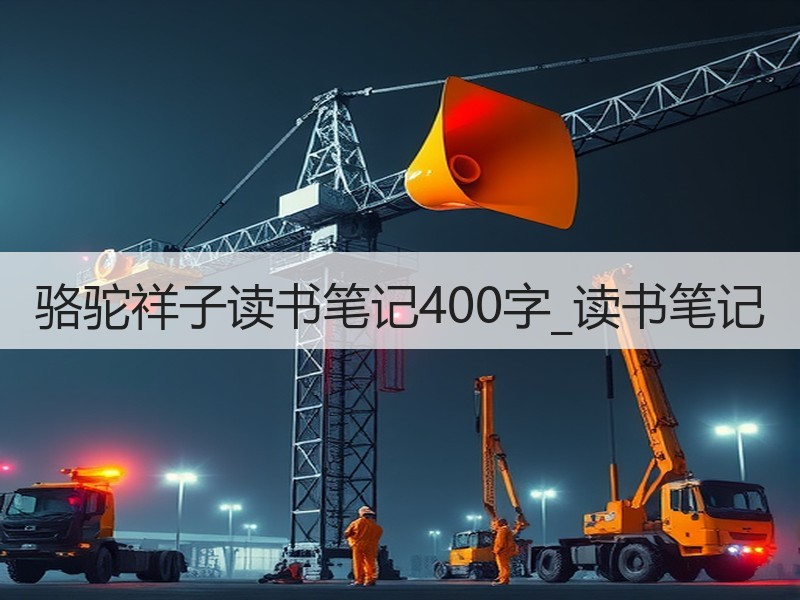 骆驼祥子读书笔记400字_读书笔记