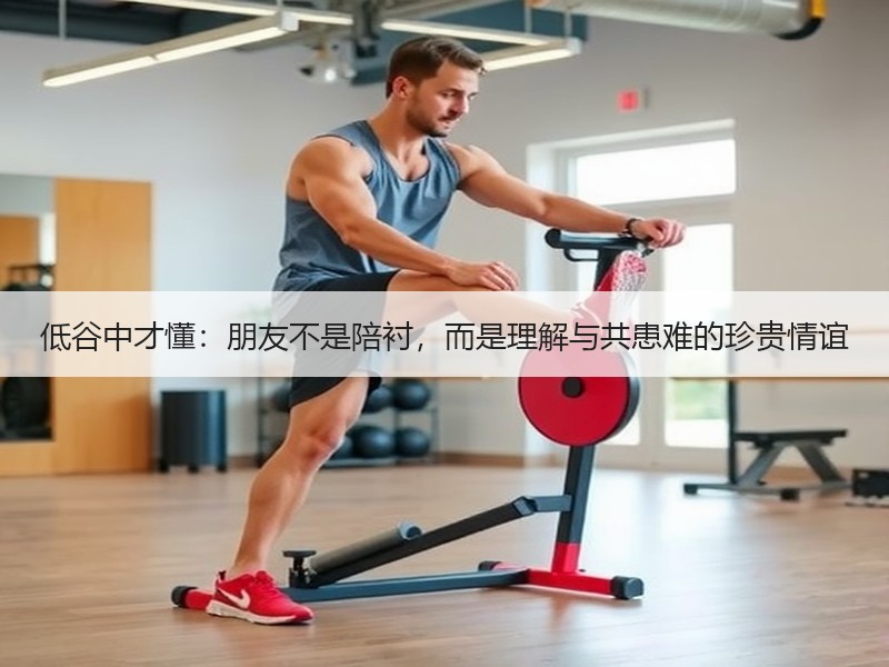 低谷中才懂：朋友不是陪衬，而是理解与共患难的珍贵情谊
