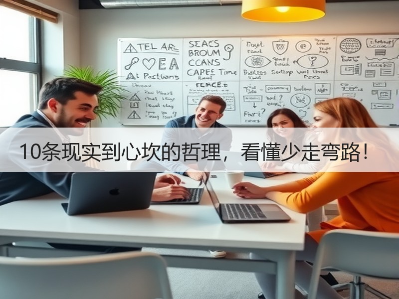 10条现实到心坎的哲理，看懂少走弯路！