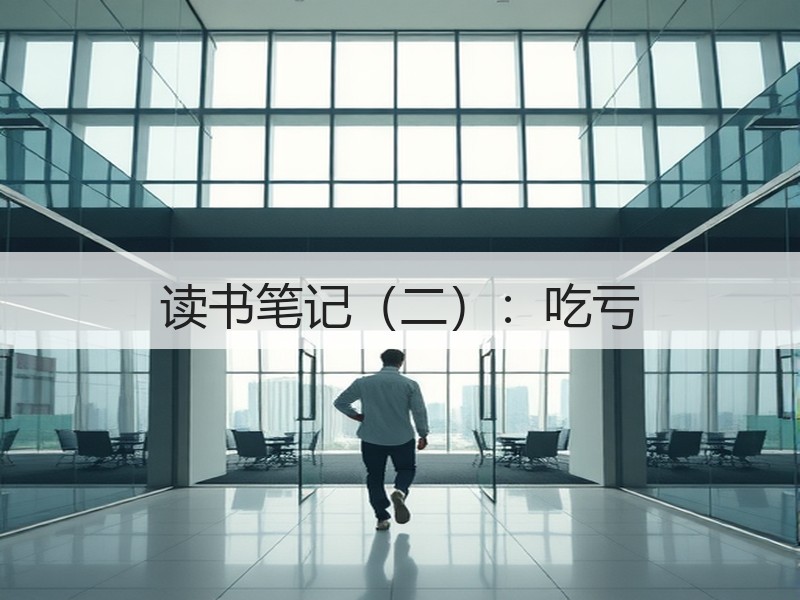 读书笔记（二）：吃亏
