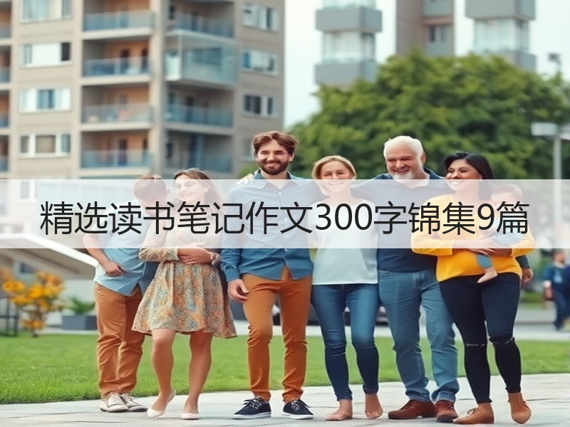 精选读书笔记作文300字锦集9篇