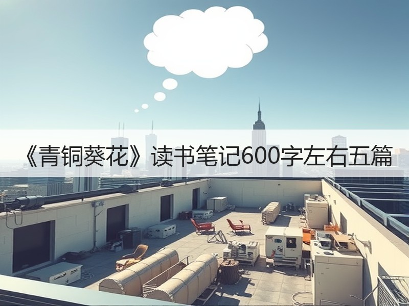 《青铜葵花》读书笔记600字左右五篇