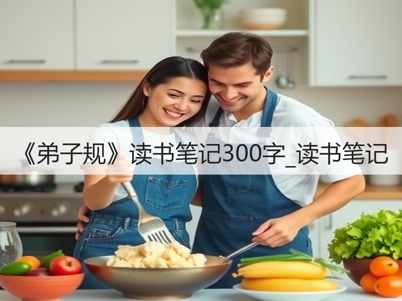 《弟子规》读书笔记300字_读书笔记