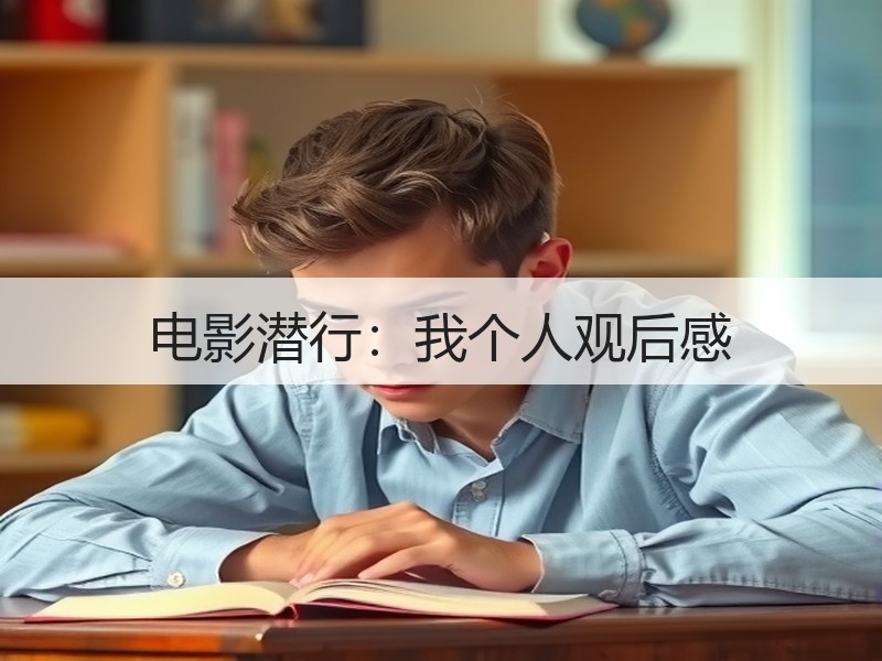 电影潜行：我个人观后感
