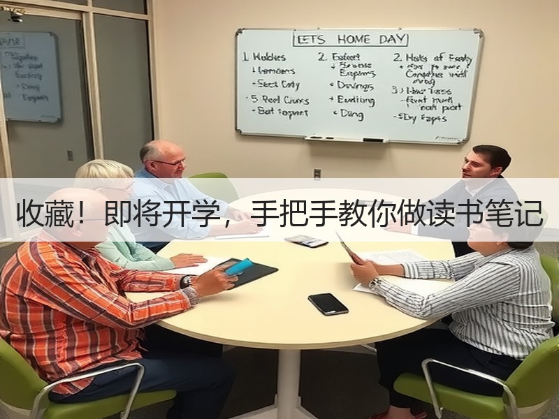 收藏！即将开学，手把手教你做读书笔记