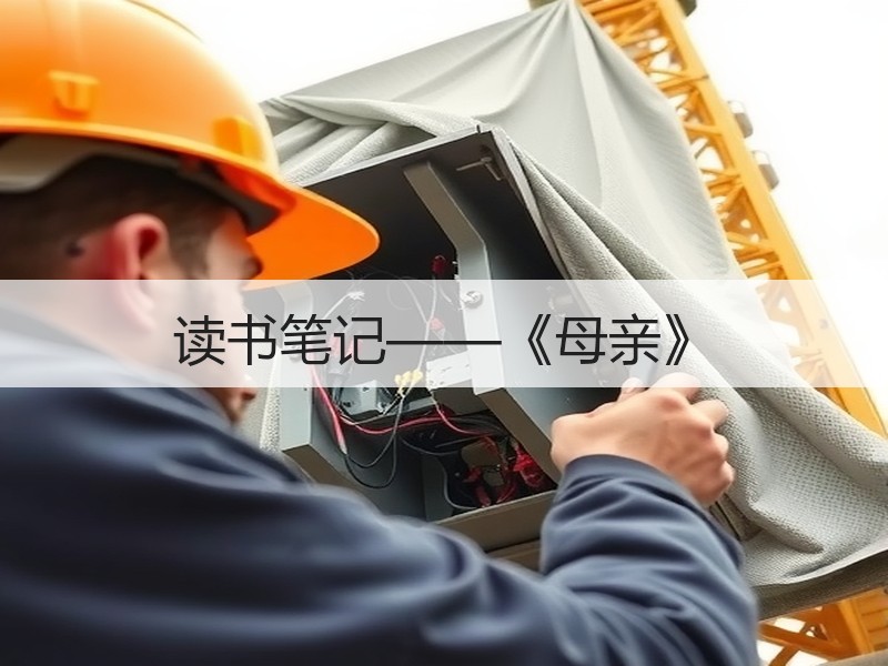 读书笔记——《母亲》