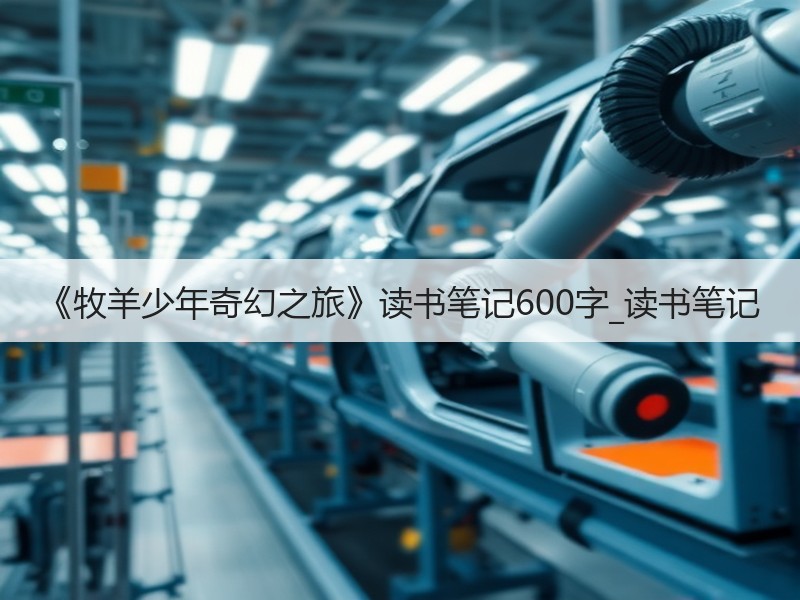 《牧羊少年奇幻之旅》读书笔记600字_读书笔记