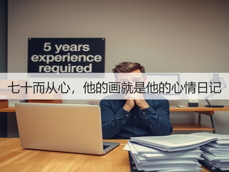 七十而从心，他的画就是他的心情日记