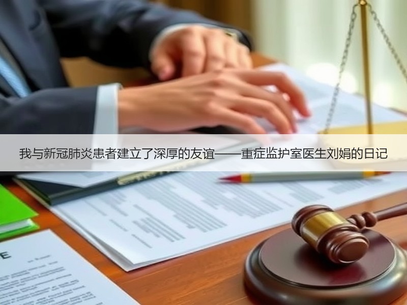 我与新冠肺炎患者建立了深厚的友谊——重症监护室医生刘娟的日记